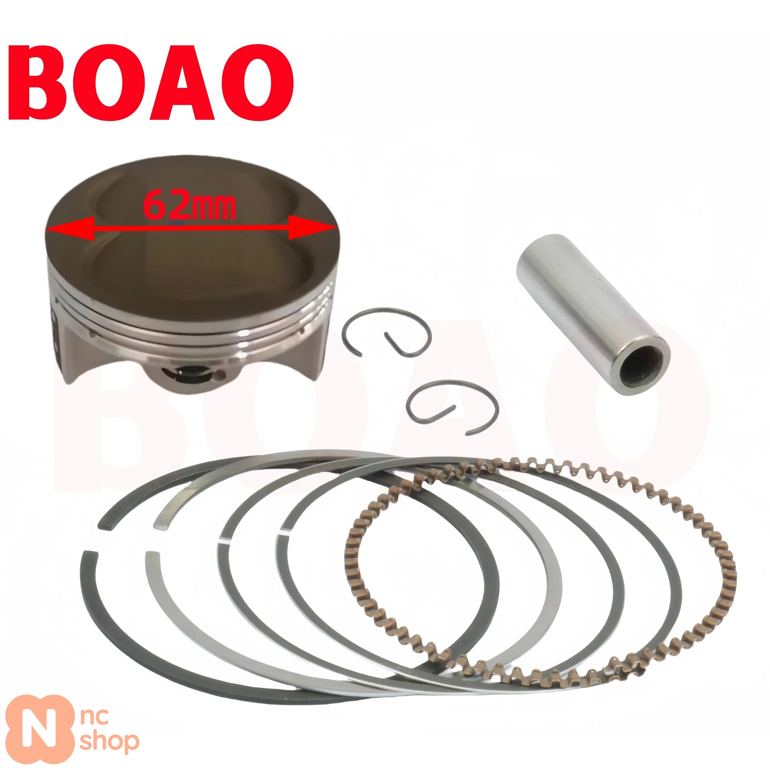 並行輸入品】62MM 63MM ピストンリングヤマハNMAX 155 NMAX AEROX