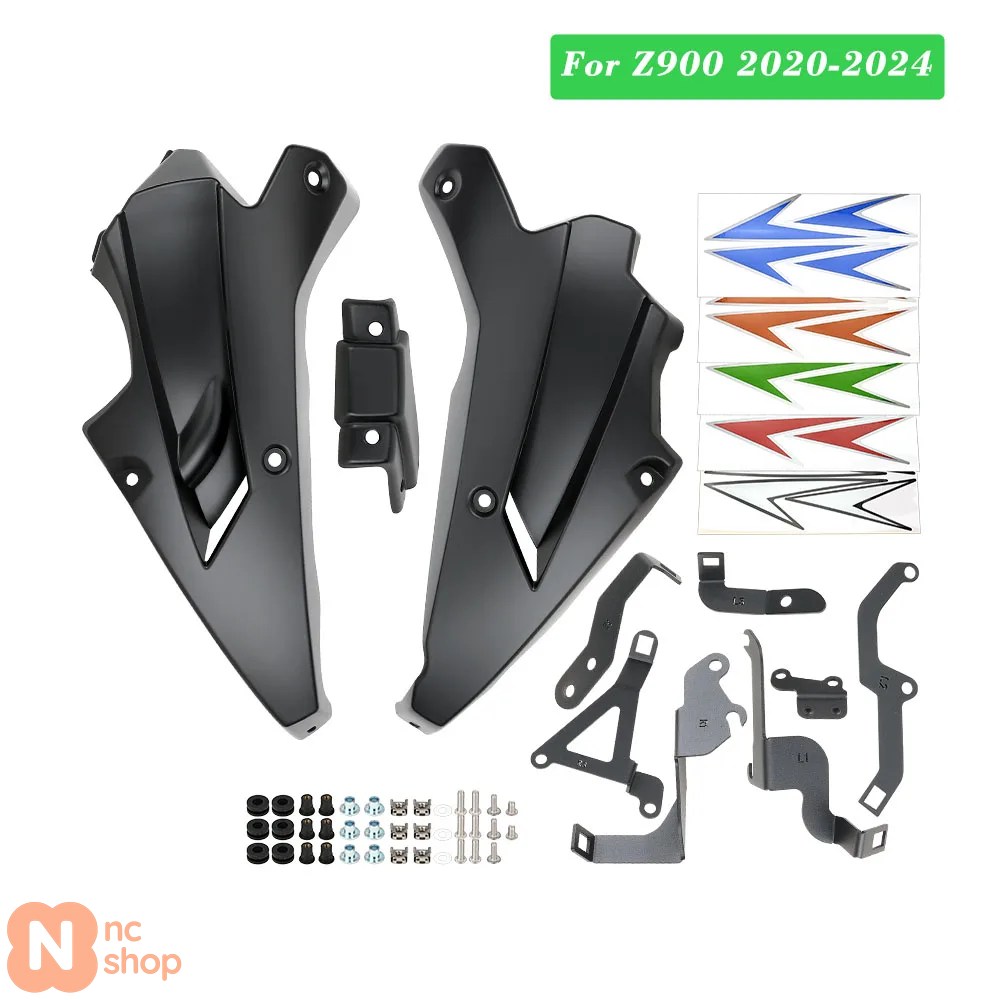 【並行輸入品】カワサキ Z900 2017年〜2024年 バイク 二輪 ベリーパン エンジンスポイラー ボトムプロテクション フレームカスタム 保護 シャーシカバーの画像