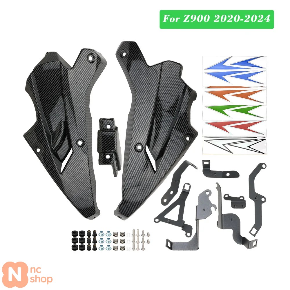 【並行輸入品】カワサキ Z900 2017年〜2024年 バイク 二輪 ベリーパン エンジンスポイラー ボトムプロテクション フレームカスタム 保護 シャーシカバーの画像