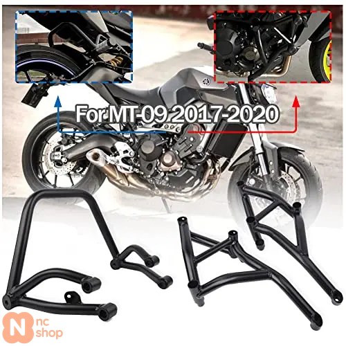 【並行輸入品】MT09 FZ09 バイク 二輪 エンジンガード クラッシュバー バンパーフレーム 転倒保護 ヤマハ MT-09 TRACER FJ-09 FZ-09 2013-2020 19の画像