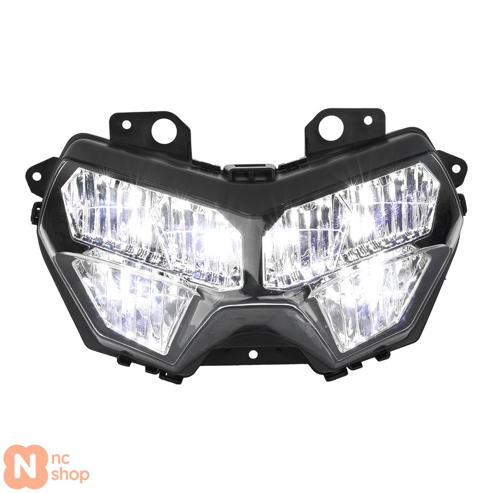 【並行輸入品】カワサキ Z400 Z250 Z650 KLR650 ZR1000 H2 2019 2023 バイク 二輪用 Z900 ヘッドライト 防水 FARO ライトアセンブリ_2