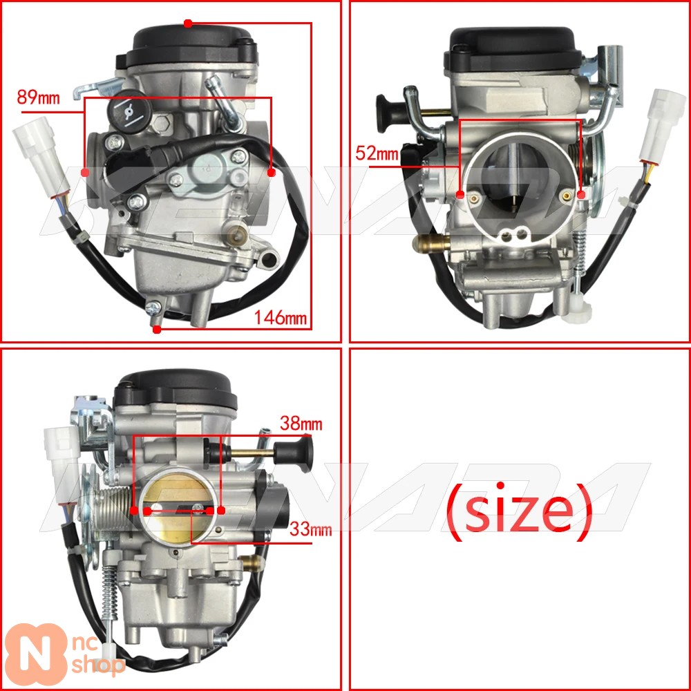 並行輸入品】キャブレター ヤマハ SR400 SR500 2001-2002 2003-2008