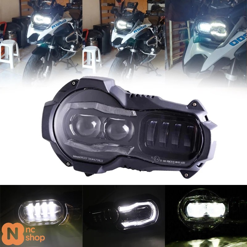 【並行輸入品】E9-MARK BMW GS 1200 LED ヘッドライトアセンブリ BMW R1200GS 2004-2013 LC R 1200GS ADV アドベンチャー R1200 GS バイクフォグランプの画像