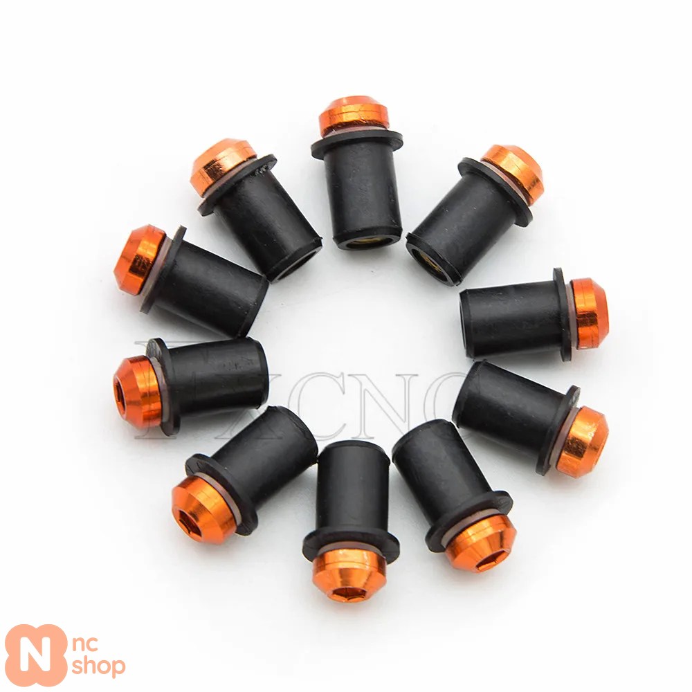 並行輸入品】10S 5MM ウィンドスクリーン ウィンドシールドボルトネジ
