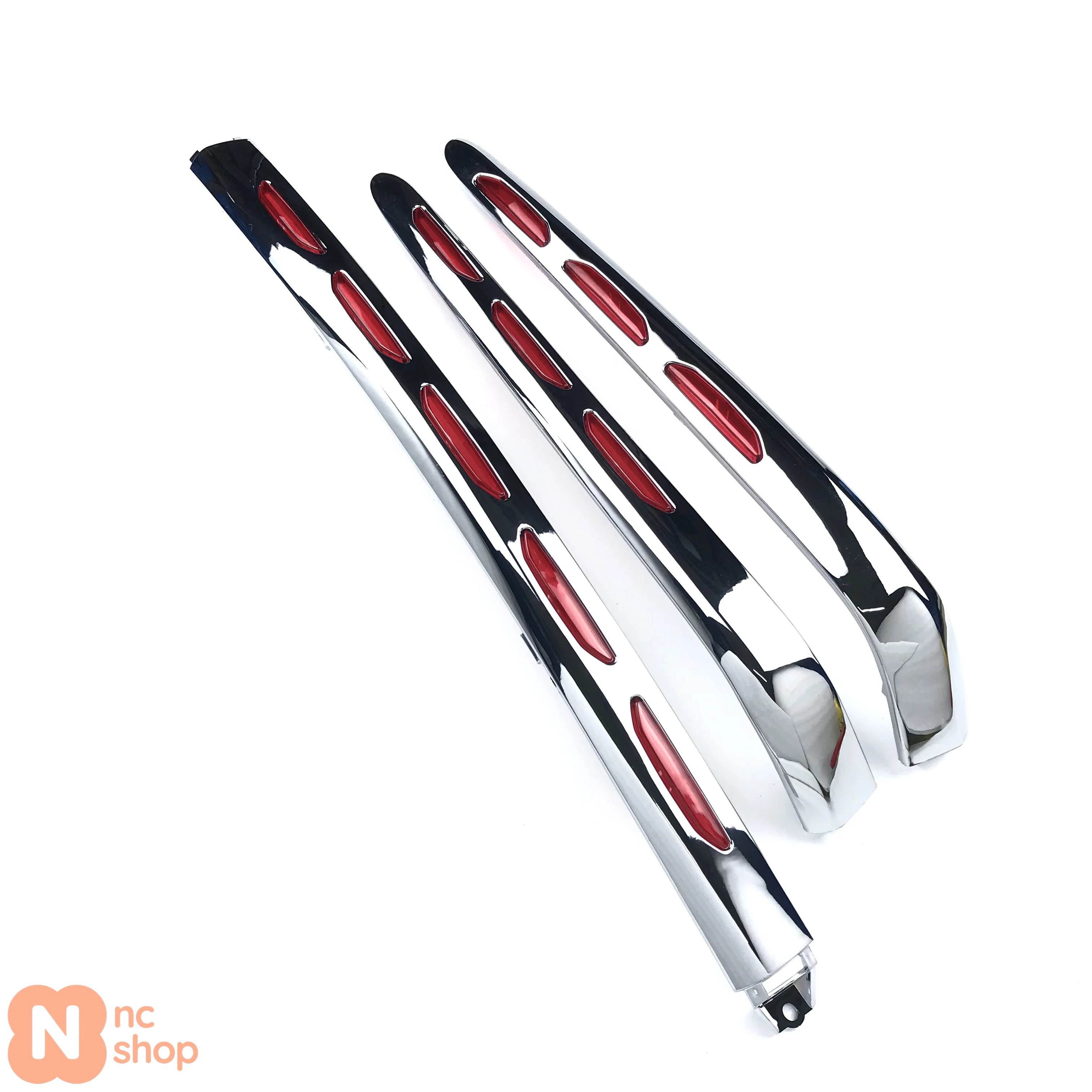 【並行輸入品】ホンダ ゴールドウイング GL1800 GL 1800 2001-2011 リアフェアリング レンズ トランクモールディング サドルバッグ テールボックス 装飾の画像