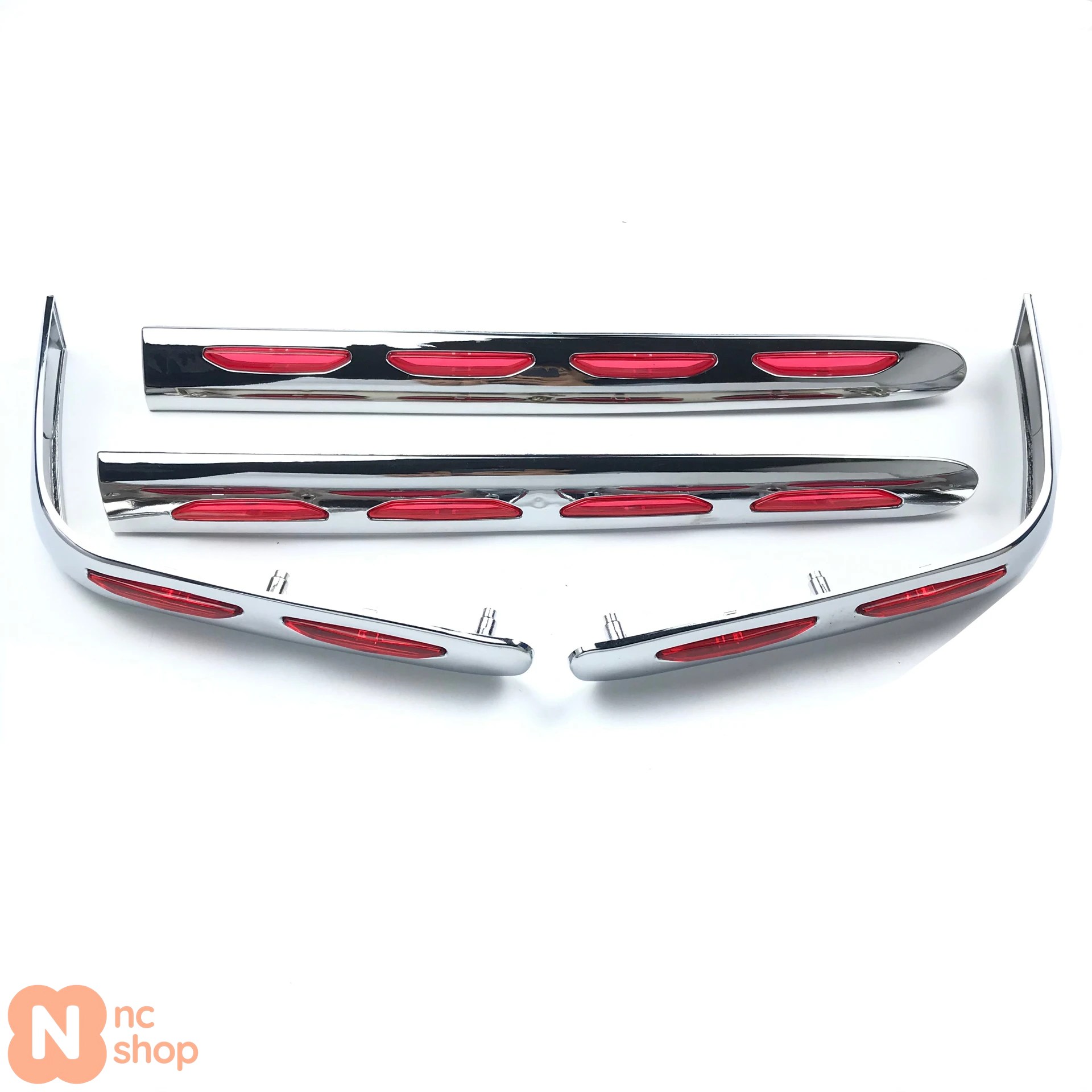 【並行輸入品】ホンダ ゴールドウイング GL1800 GL 1800 2001-2011 リアフェアリング レンズ トランクモールディング サドルバッグ テールボックス 装飾の画像