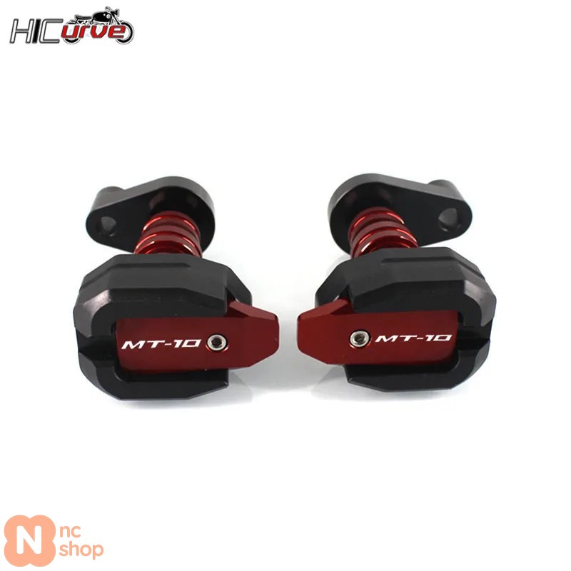 【並行輸入品】バイクアクセサリー フレームスライダー クラッシュプロテクター ヤマハMT-10 MT10 MT 10 2013年〜2018年 全モデル対応 保護パッド_2