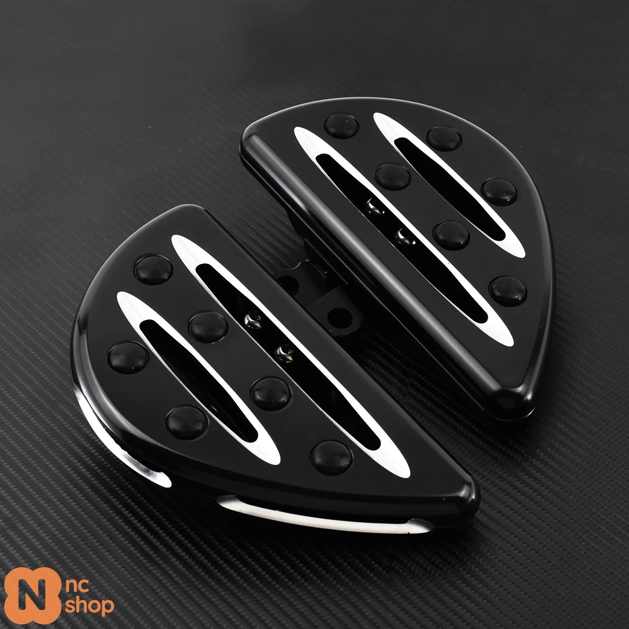 ブランド登録なし - 【並行輸入品】自動二輪車 フロントドライバーフロアボードフットレスト リアパッセンジャーフットペグペダル