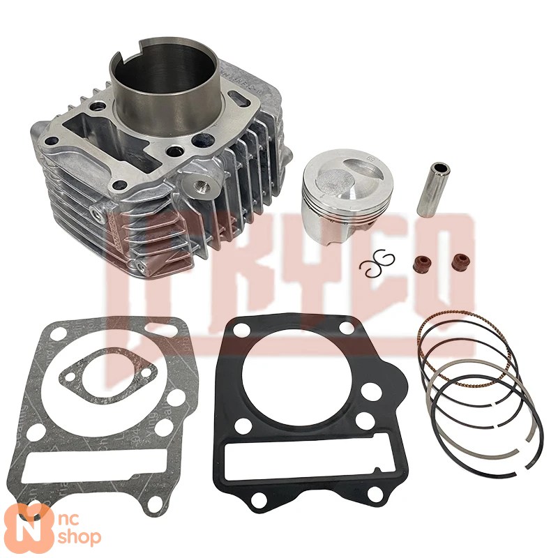 【並行輸入品】バイク用 59MM ビッグボアシリンダーキット ホンダ EFI SUPRA X 125 ANF125 KPH125 INNOVA 125I WAVE KSSG XRM125 RS125 MOTOBLOCK 用の画像