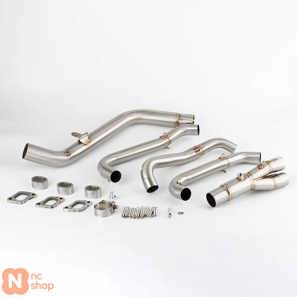 【並行輸入品】トライアンフ ストリートトリプル 765 2017-2024 排気システム ヘッダー リンクパイプ トリプル 765 排気_1
