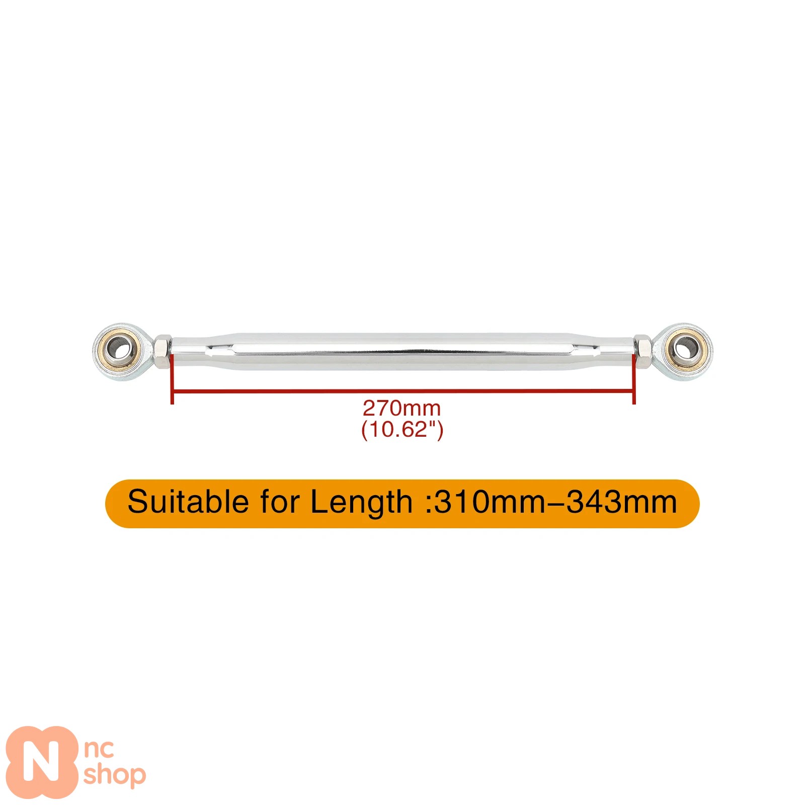 並行輸入品】バイク シフトロッドリンケージ 50-370MM 70/90/110/130