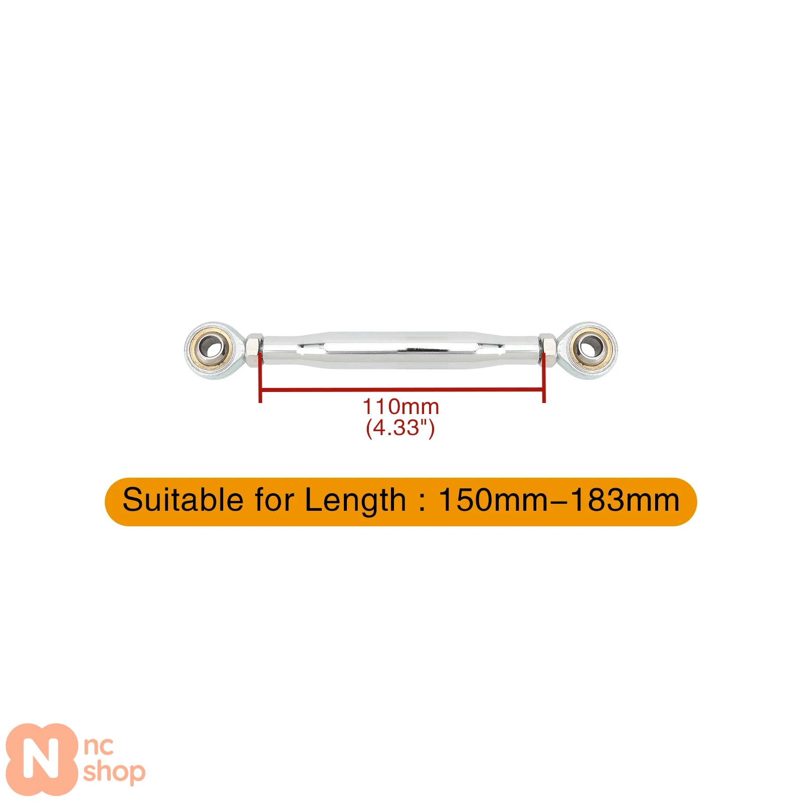 並行輸入品】バイク シフトロッドリンケージ 50-370MM 70/90/110/130