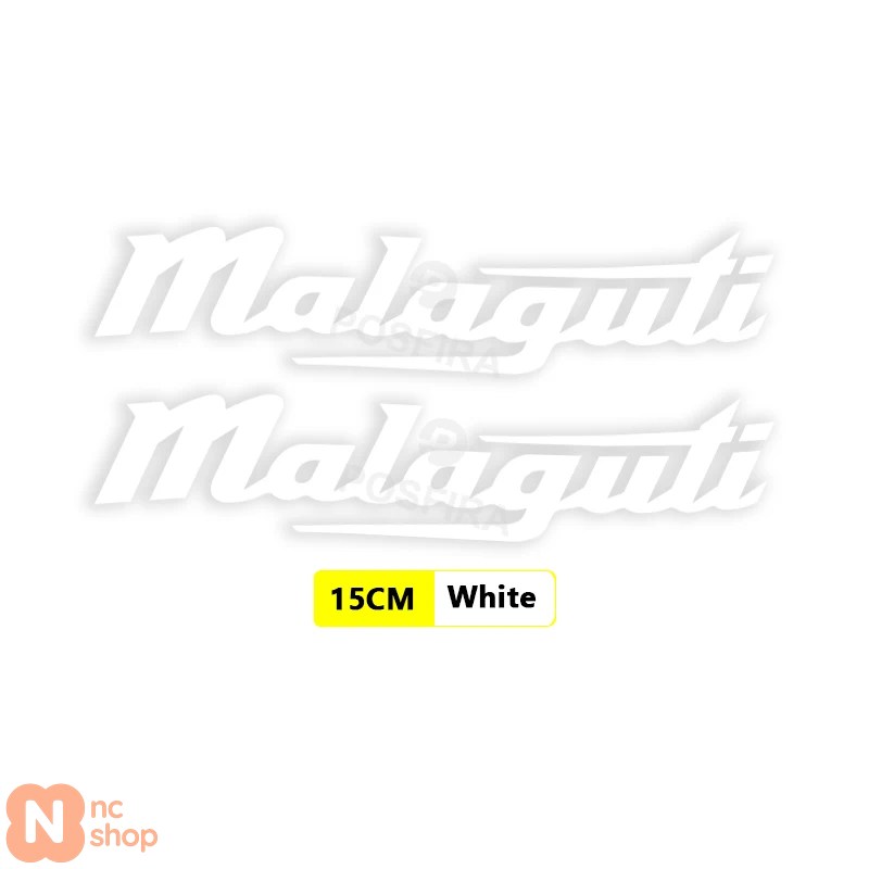 並行輸入品】バイク ステッカー ビニールデカール マラグティ