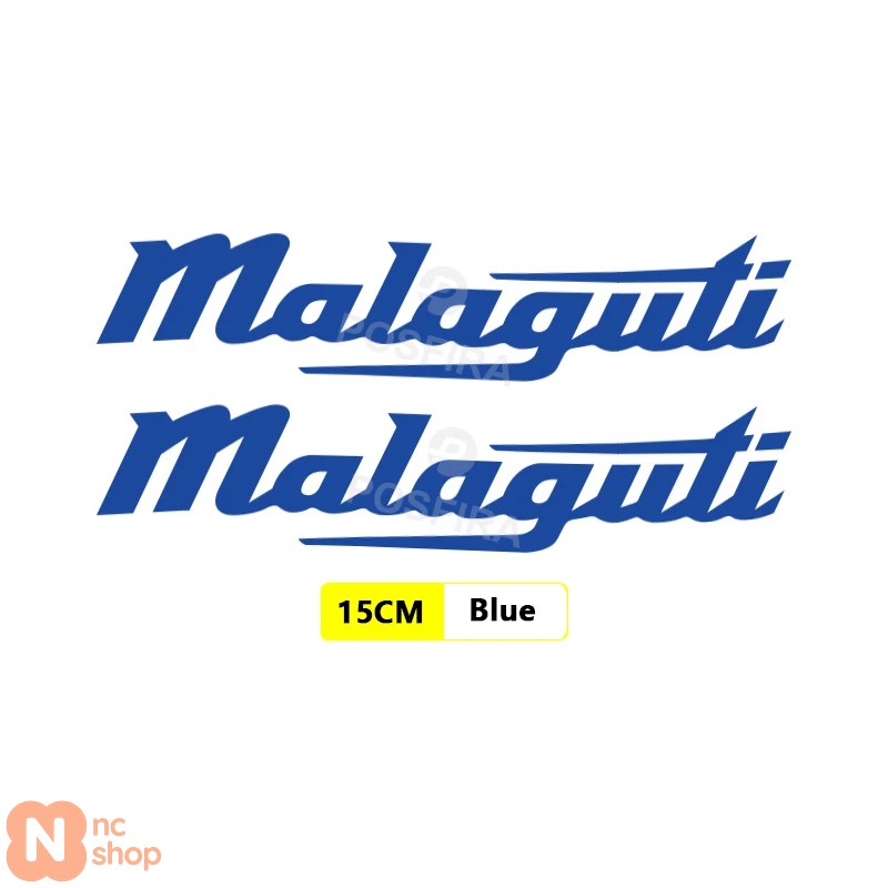 並行輸入品】バイク ステッカー ビニールデカール マラグティ