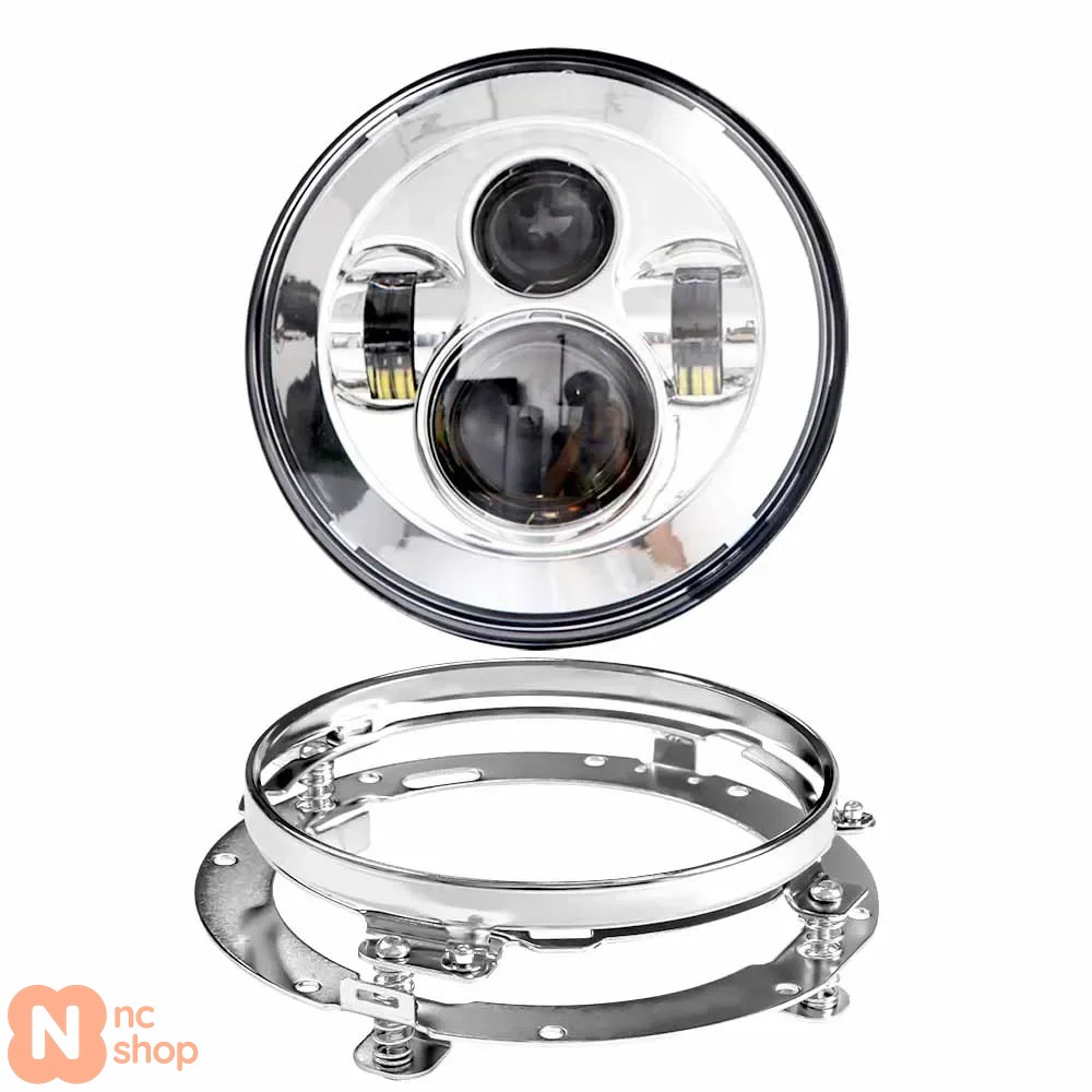 並行輸入品】7インチLEDヘッドライト+4.5インチフォグランプ 7インチ