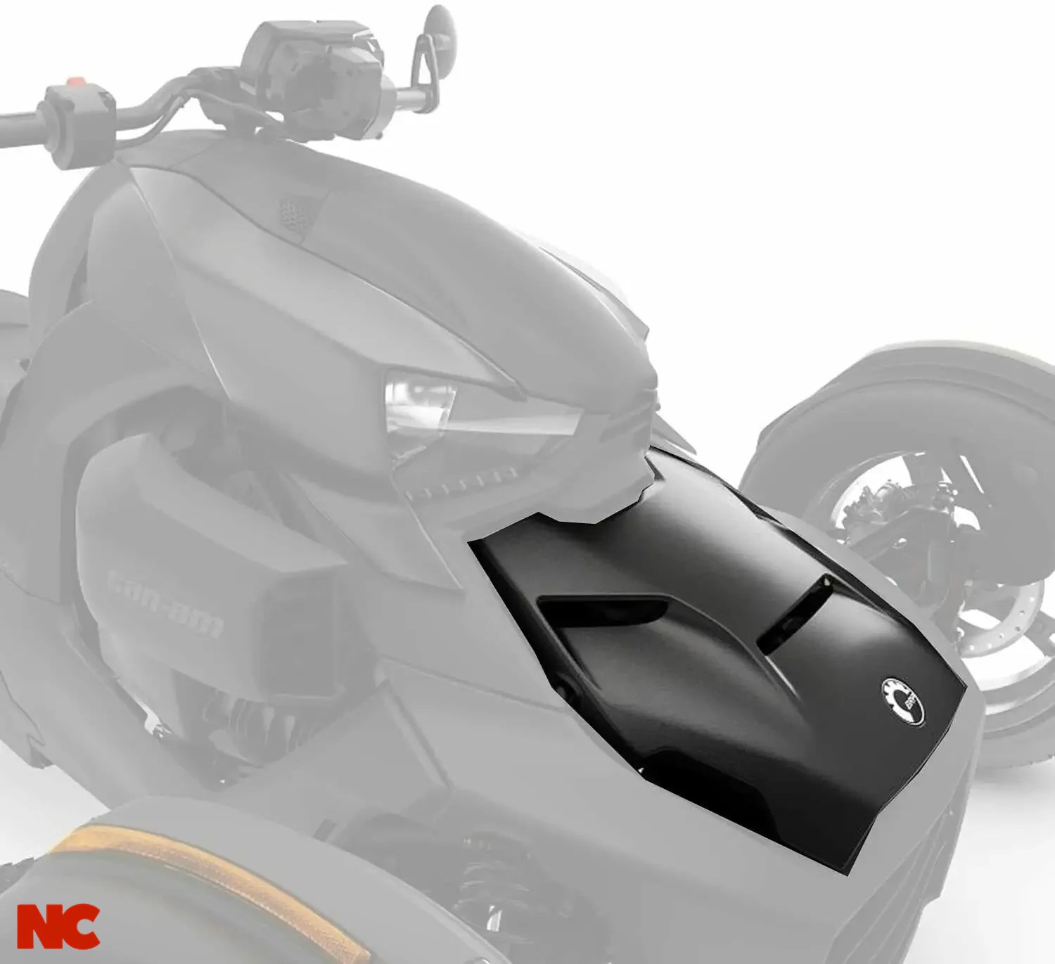 【並行輸入品】RYKER モデル用カーボンカラーエピックフードの画像