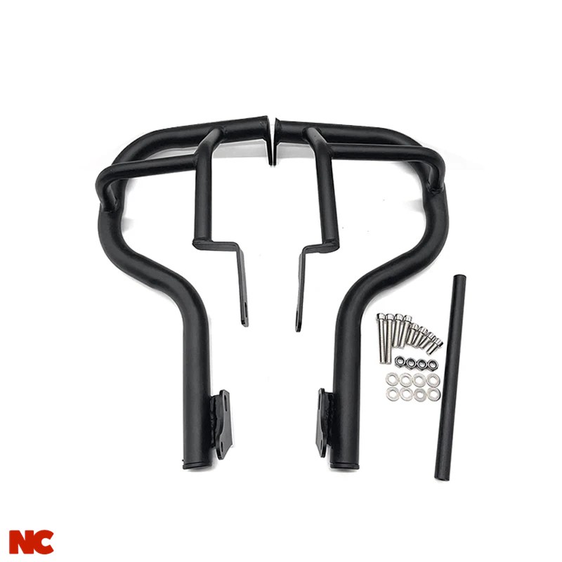 ブランド登録なし - 【並行輸入品】自動二輪車用エンジンガードプロテクタークラッシュバーバンパーシシーバーカワサキバルカンS 650 VN650 EN650 650CC 2015-2023年ひな型