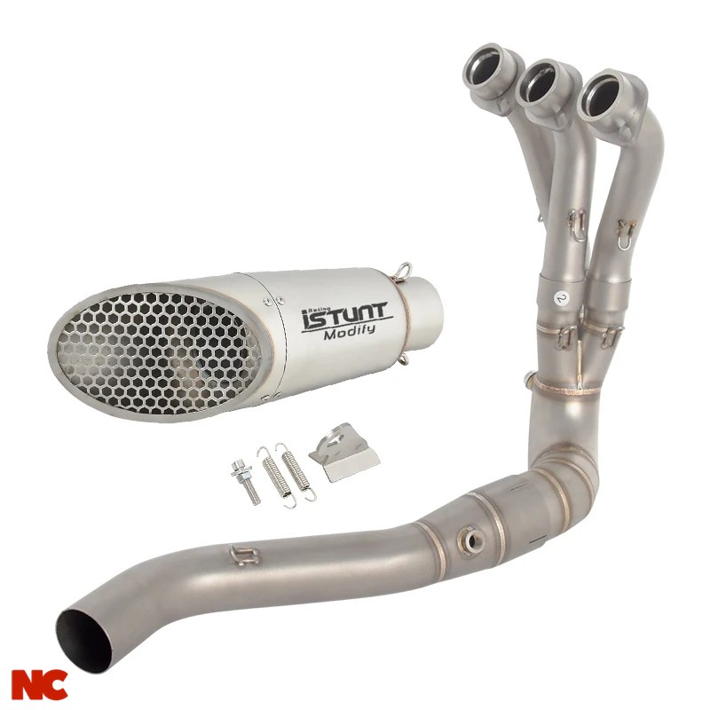 並行輸入品】バイク用エキゾーストエスケープシステム フロントリンク