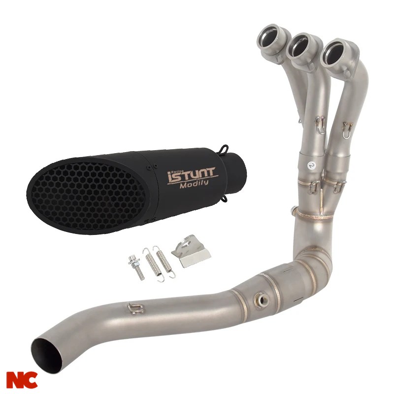 並行輸入品】バイク用エキゾーストエスケープシステム フロントリンク