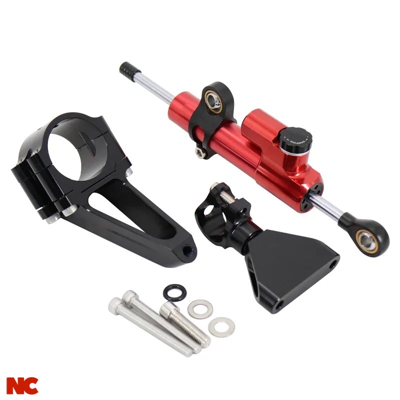 【並行輸入品】ホンダ CBR600 F4I CBR 600 バイク用ステアリングダンパー スタビライザーブラケットマウントキット 1999-2007 年式_6