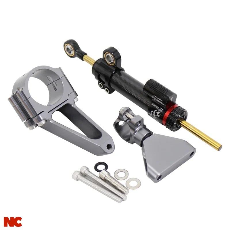 【並行輸入品】ホンダ CBR600 F4I CBR 600 バイク用ステアリングダンパー スタビライザーブラケットマウントキット 1999-2007 年式_12