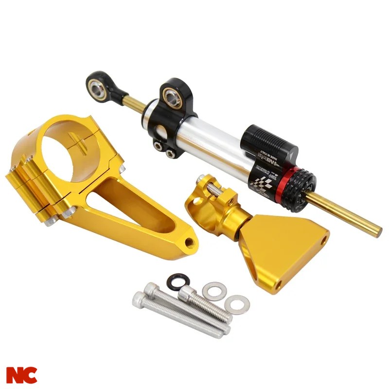 【並行輸入品】ホンダ CBR600 F4I CBR 600 バイク用ステアリングダンパー スタビライザーブラケットマウントキット 1999-2007 年式_15