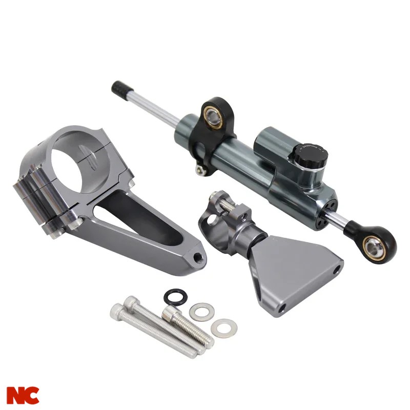 【並行輸入品】ホンダ CBR600 F4I CBR 600 バイク用ステアリングダンパー スタビライザーブラケットマウントキット 1999-2007 年式_9