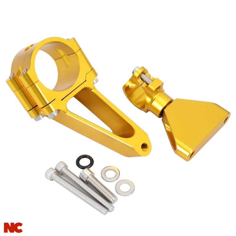 【並行輸入品】ホンダ CBR600 F4I CBR 600 バイク用ステアリングダンパー スタビライザーブラケットマウントキット 1999-2007 年式_1