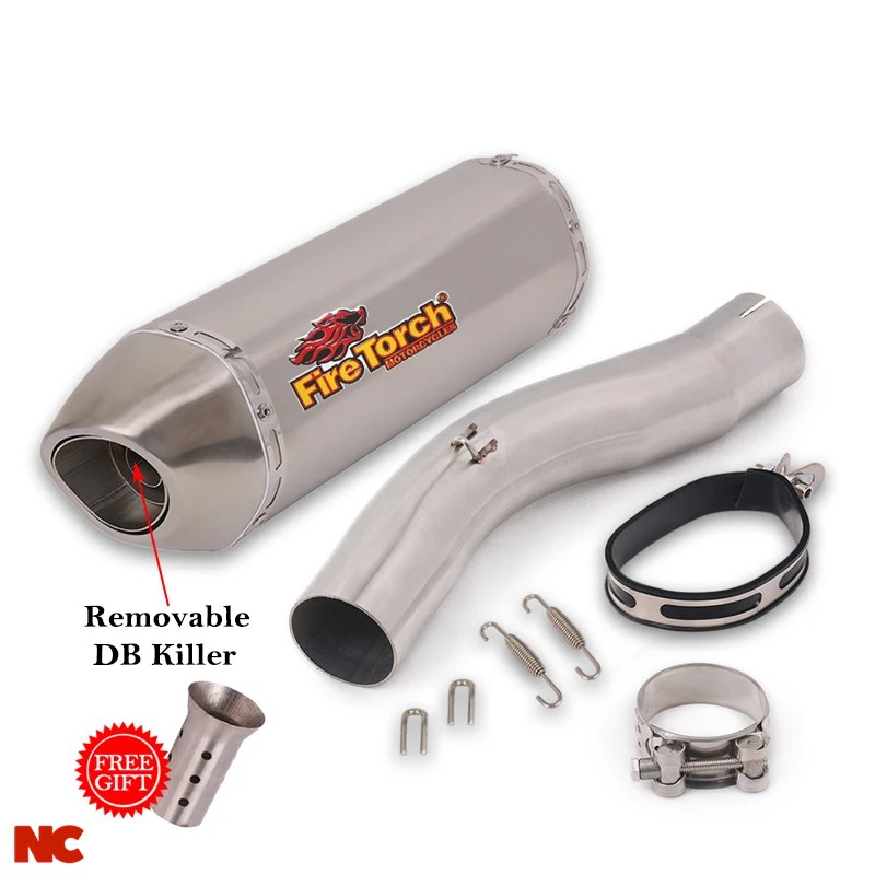 【並行輸入品】スズキ 750 GSXR600 GSXR750 K8 K9 L1 2008 2009 2010 バイク用スリップオン エキゾースト エスケープ ミドルリンクパイプ マフラー_6