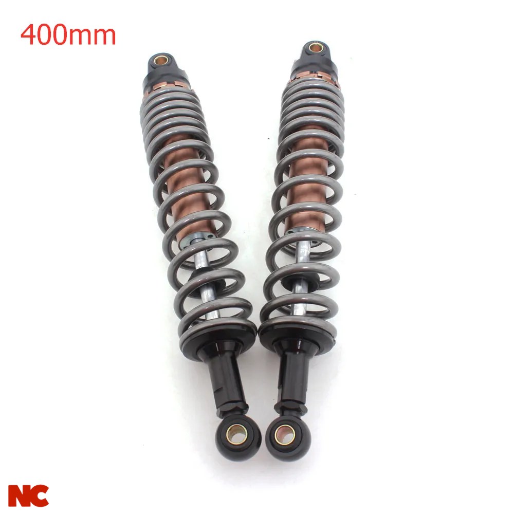 並行輸入品 バイク 360/400MM リアサスペンションショックアブソーバースプリングショックアブソーバー 汎用 クワッド用