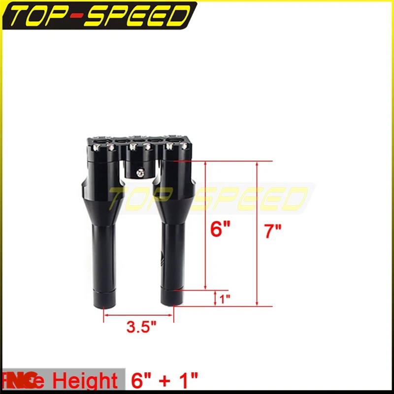 ブランド登録なし - 並行輸入品 クローム 12in 12in 蹴り付けるうしろ側/引っ切りない チャレンジャー 手持ち部分赤ちょうちん ライザーキット クラブトップク