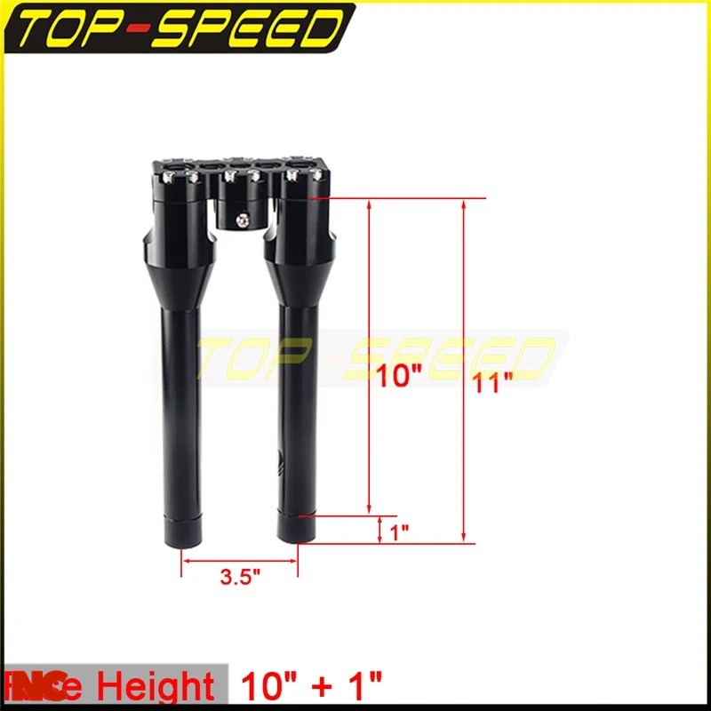 ブランド登録なし - 並行輸入品 クローム 12in 12in 蹴り付けるうしろ側/引っ切りない チャレンジャー 手持ち部分赤ちょうちん ライザーキット クラブトップク