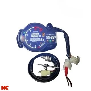 並行輸入品 LCDデジタルメーターバイクスピードメーター走行距離計ヤマハホンダ50CC-200CCモトアクセサリー_2