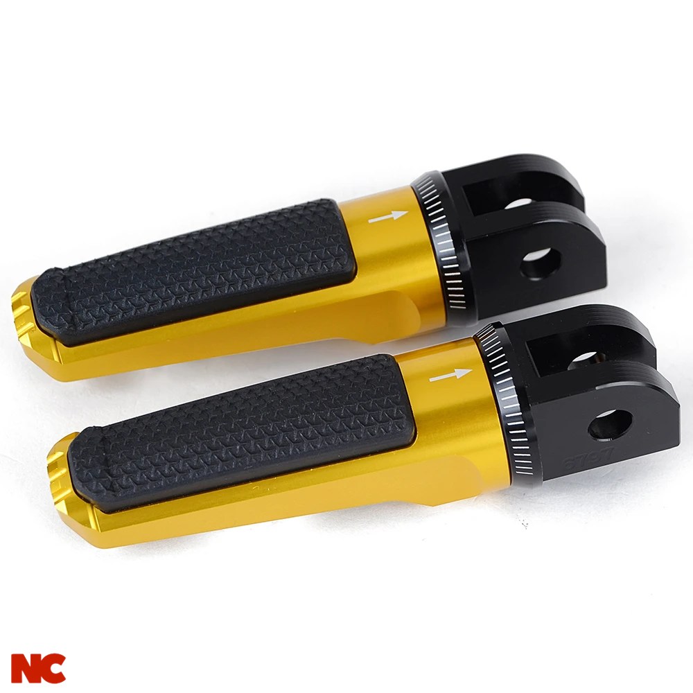 ブランド登録なし - 並行輸入品 フロントフットレスト 馬乗り用フットペグ トライアンフ デイトナ675 ボンネビルT100 T120 スラックスン1200 スピ