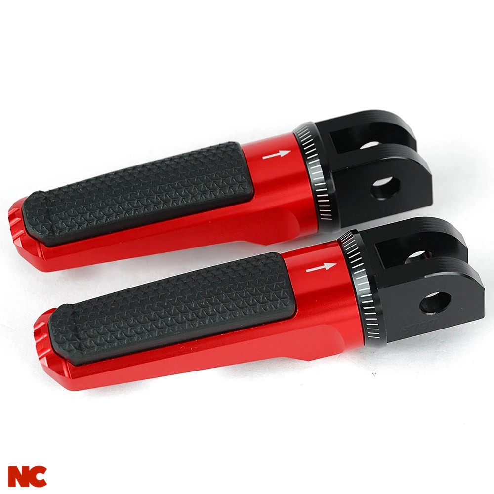ブランド登録なし - 並行輸入品 フロントフットレスト 馬乗り用フットペグ トライアンフ デイトナ675 ボンネビルT100 T120 スラックスン1200 スピ