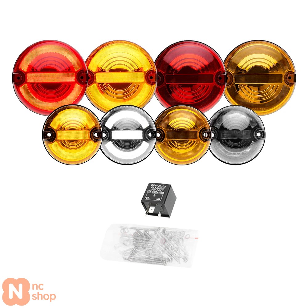 並行輸入品】 LED 73MM 95MM ランドローバー ディフェンダー 90 110