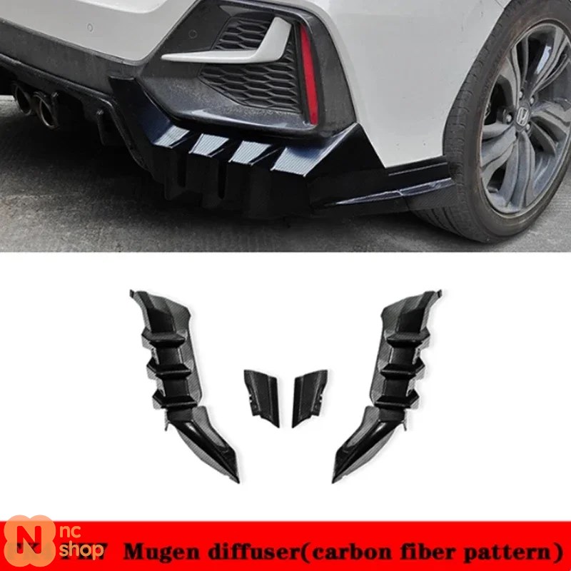 本日限定！ホンダ シビックFK7後期？リアディフューザー ホンダ シビック FK7 ハッチバック 後期 リア センター