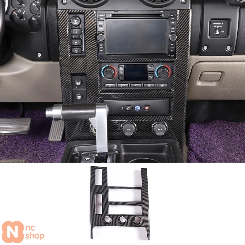 並行輸入品】 ハマー H2 2003-2007年式 ABS カーボン製 車載 中央