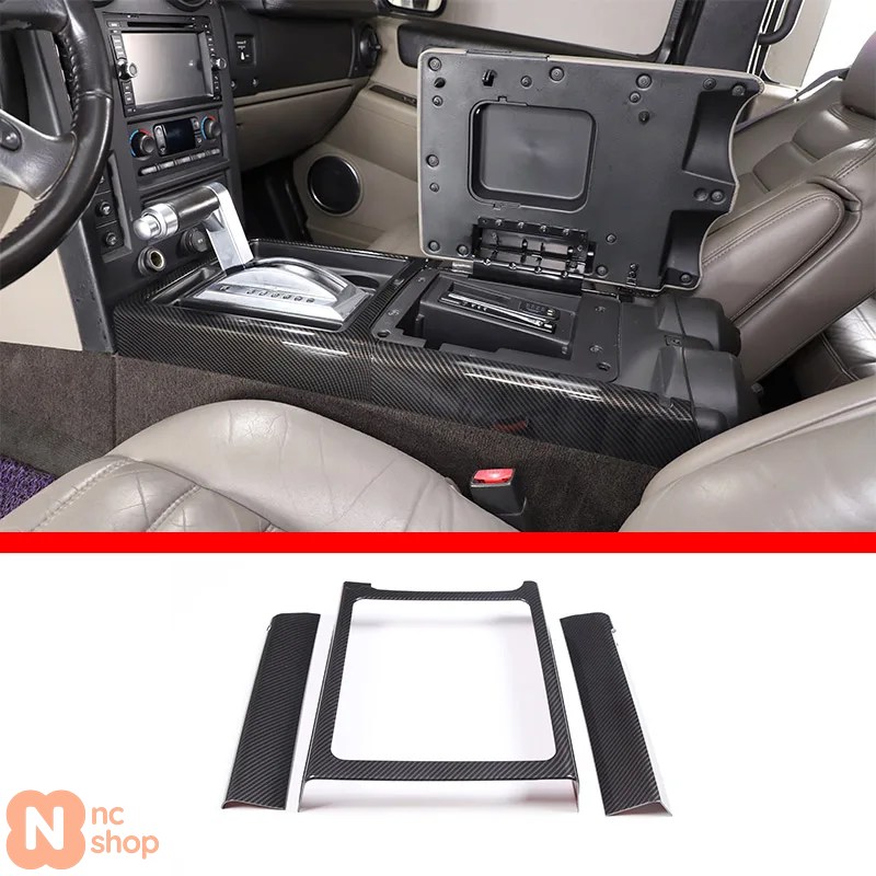 並行輸入品】 ハマー H2 2003-2007年式 ABS カーボン製 車載 中央