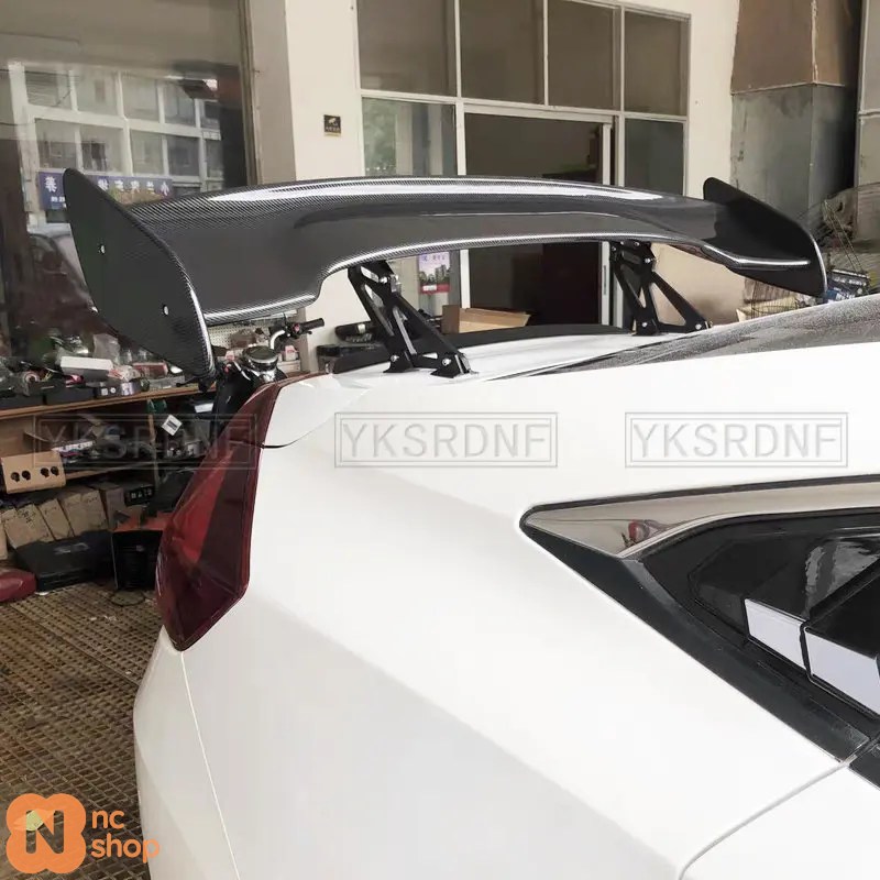 並行輸入品】 汎用 カースタイリング カーボン リアトランクスポイラー