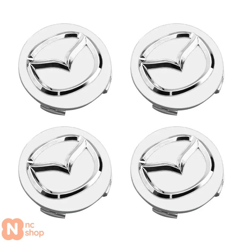 並行輸入品】 エンブレムホイールステッカーアクセサリー マツダ 3 4 5