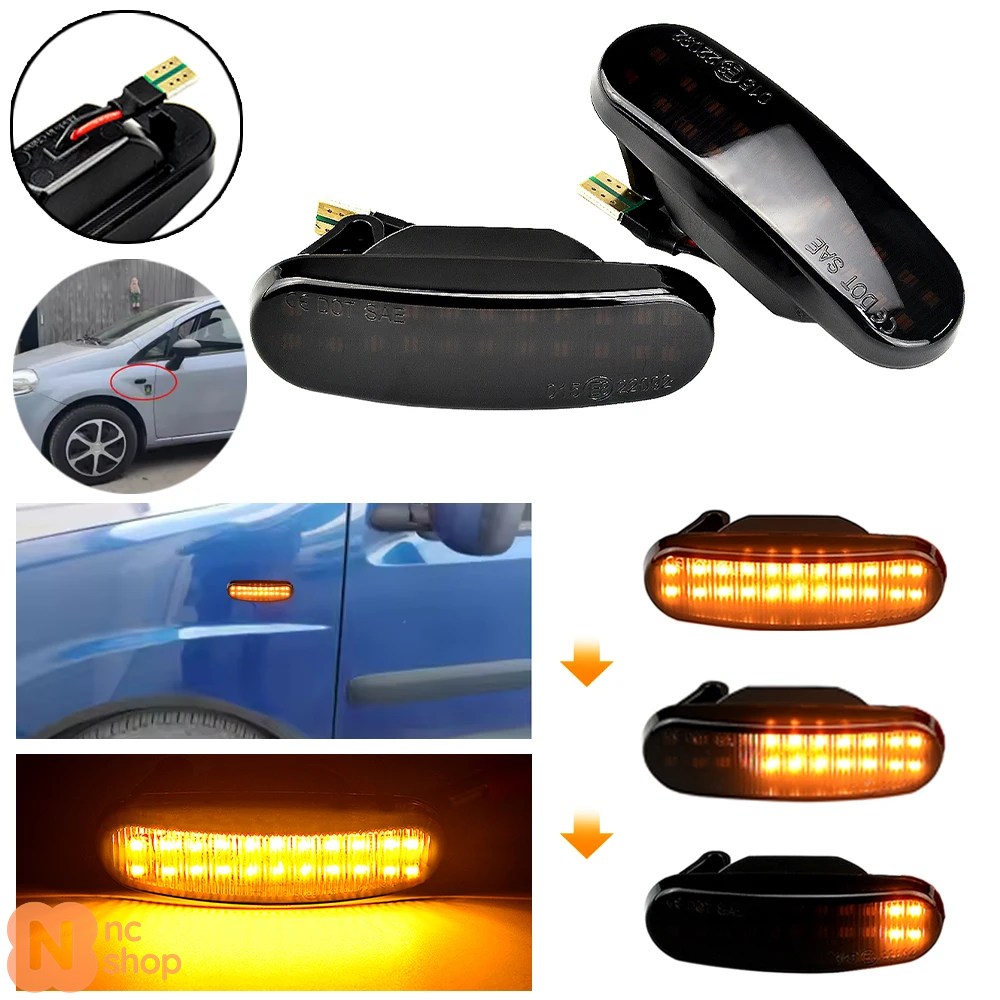 並行輸入品】ダイナミックカーLEDサイドマーカーライトウィンカー