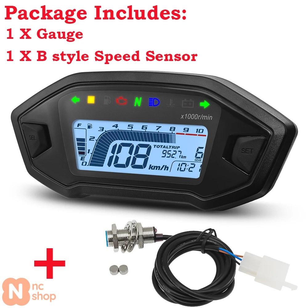 バイク用デジタルスピードメーター（車、バイク、自転車）のおすすめ