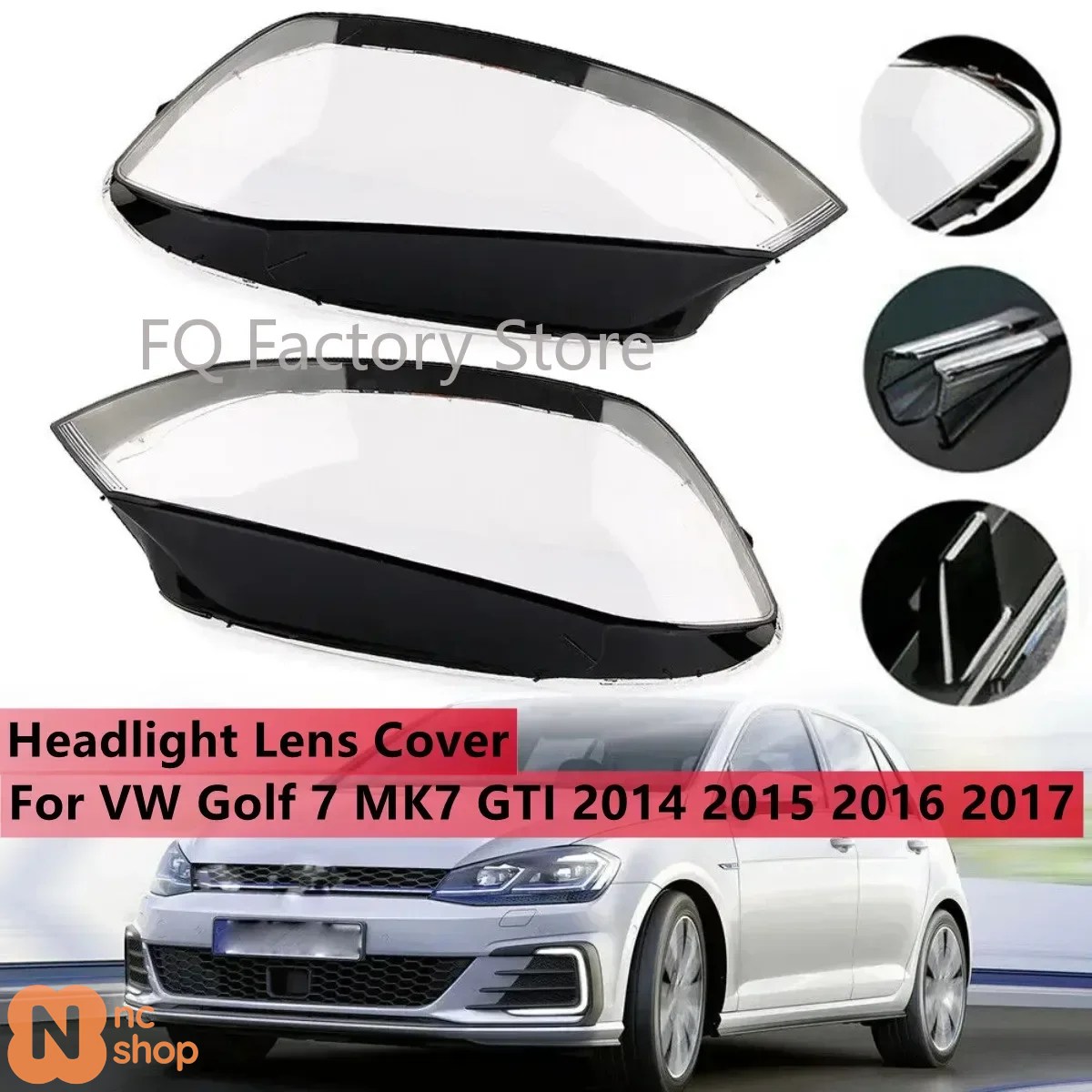 並行輸入品】VWゴルフ7 MK7 GTI 2014 2015 2016 2017用フロントヘッド