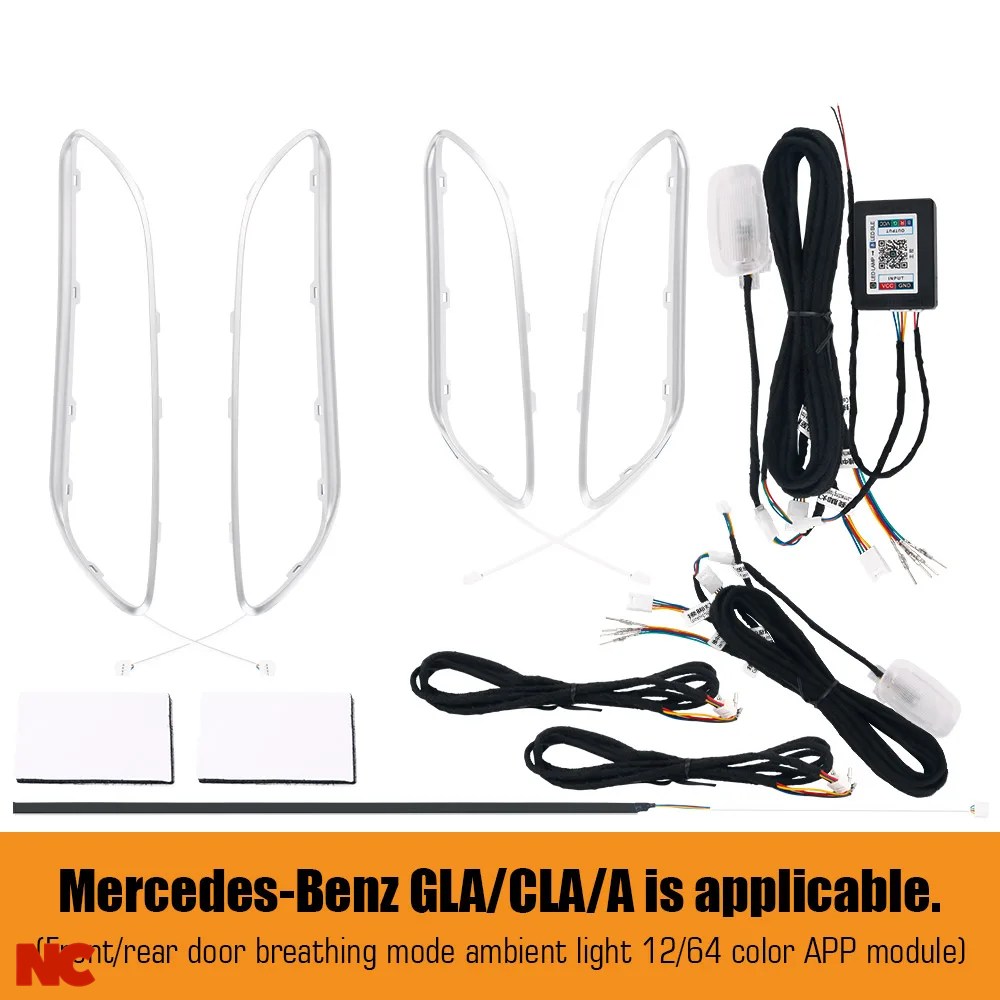 並行輸入品】アンビエントライト LEDカーエアベントタービンノズル装飾