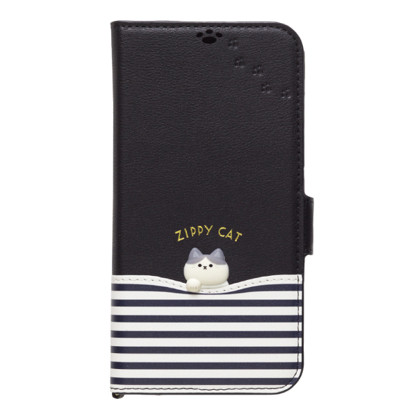 iphone15 ケース iphone14 ケース 手帳 iphone13 アイフォン14 カバー 手帳型 スマホ おしゃれ ブランド 猫 かわいい ZIPPY CAT｜ndos｜05
