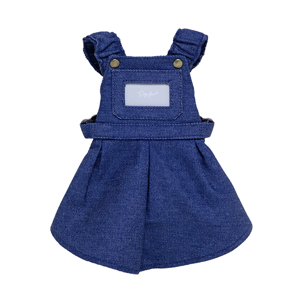 犬服 ドッグウェア 着せやすい 犬洋服 ワンピース デニム オーバーオール サロペット ペット服 おしゃれ かわいい レトロ 上品 可愛い 女の子 小型犬 超小型犬 |  | 01