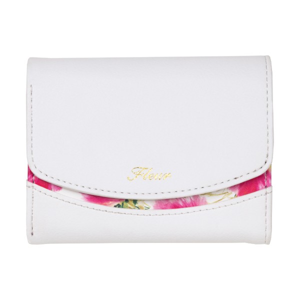 財布 レディース 三つ折り 小さめ コンパクト サイフ ミニ財布 おしゃれ ブランド 小さい財布 プチプラ 花柄 かわいい Fleur ミニウォレット |  | 04