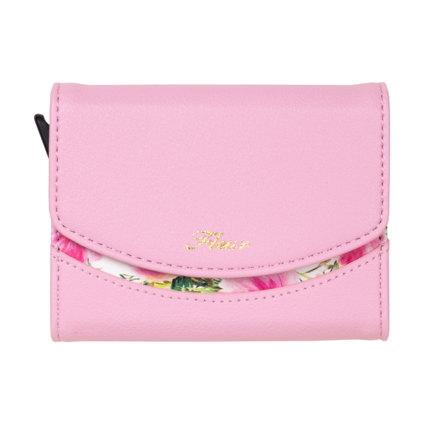 カードケース レディース ブランド 薄型 大容量 スリム カードホルダー カード入れ スライド式 磁気防止 ICカード 花柄 Fleur カードウォレット |  | 05