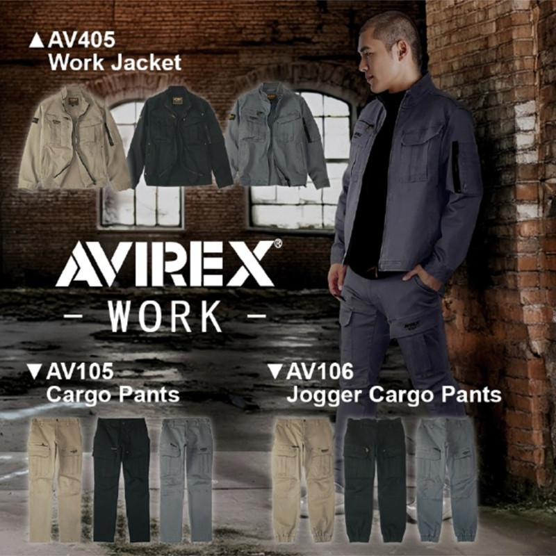 AVIREX（アヴィレックス） AVIREX WORK AV405 ワークジャケット